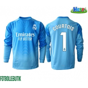 Real Madrid Thibaut Courtois #1 Målvakt Hemmatröja 2025-26 Långärmad